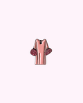 Sticker Métal Robe Plume