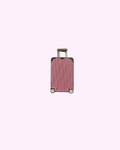 Sticker Métal Valise Rose