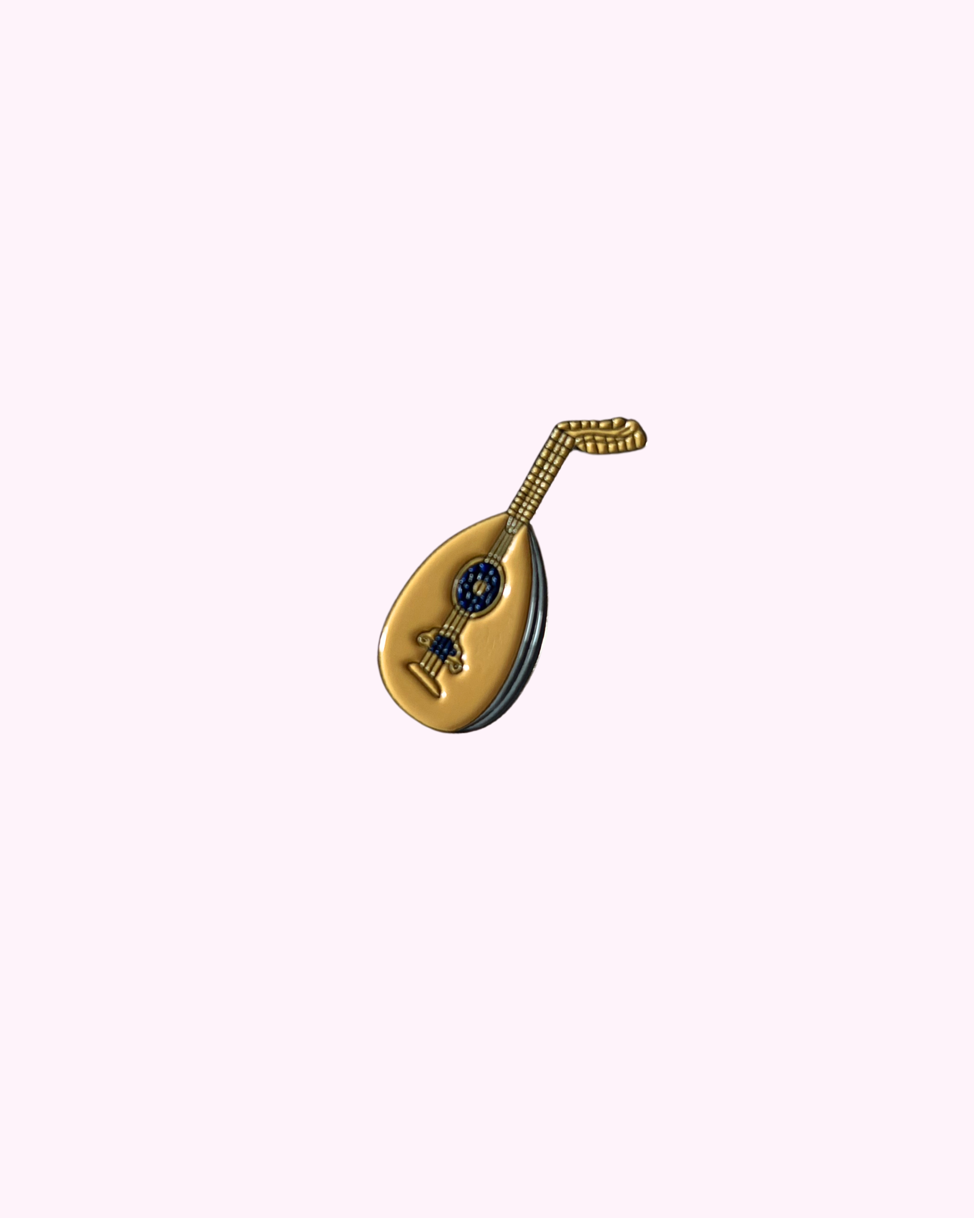 Sticker Métal Guitare Arabesque
