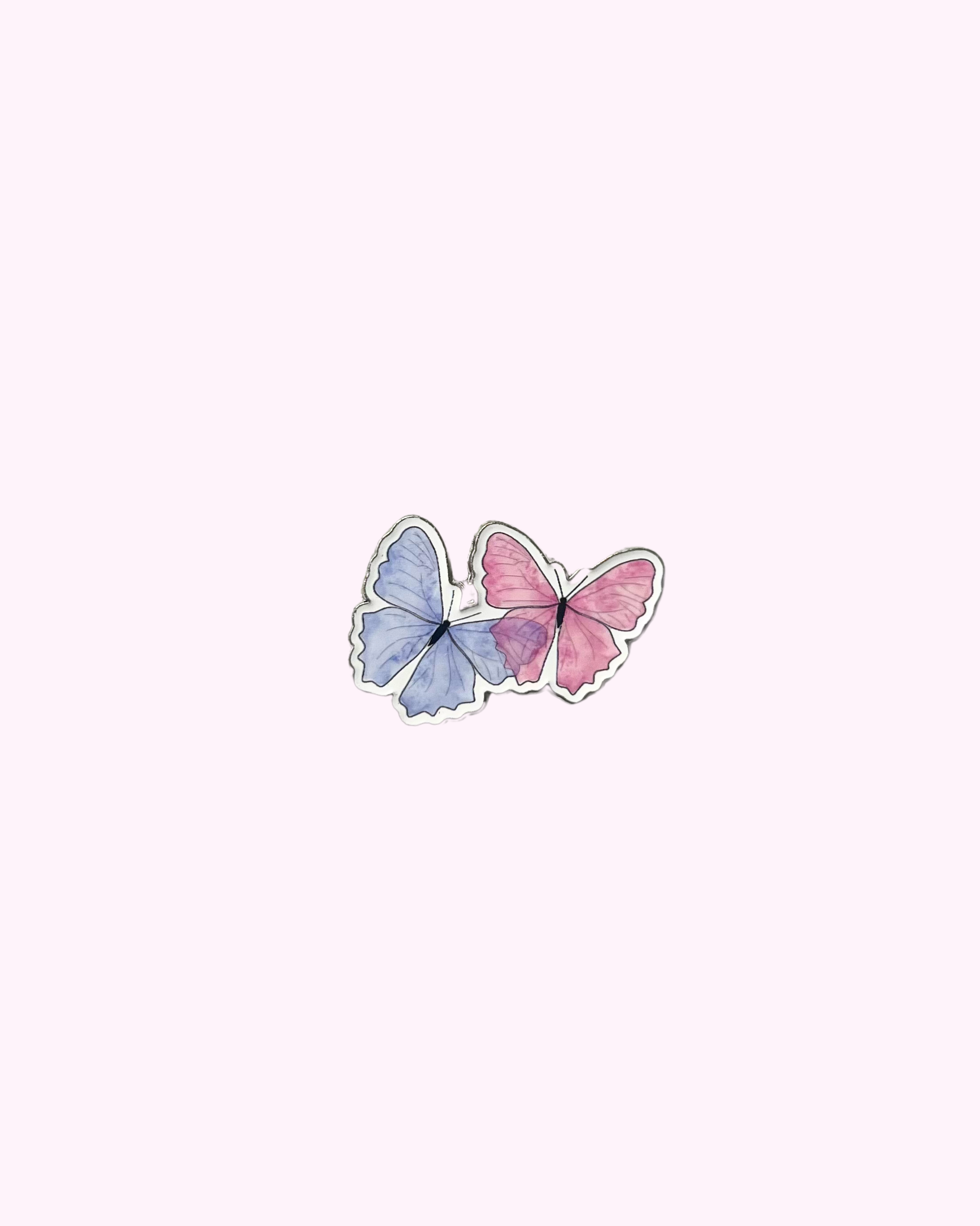Sticker Métal Papillon