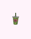 Sticker Métal Matcha Is Life