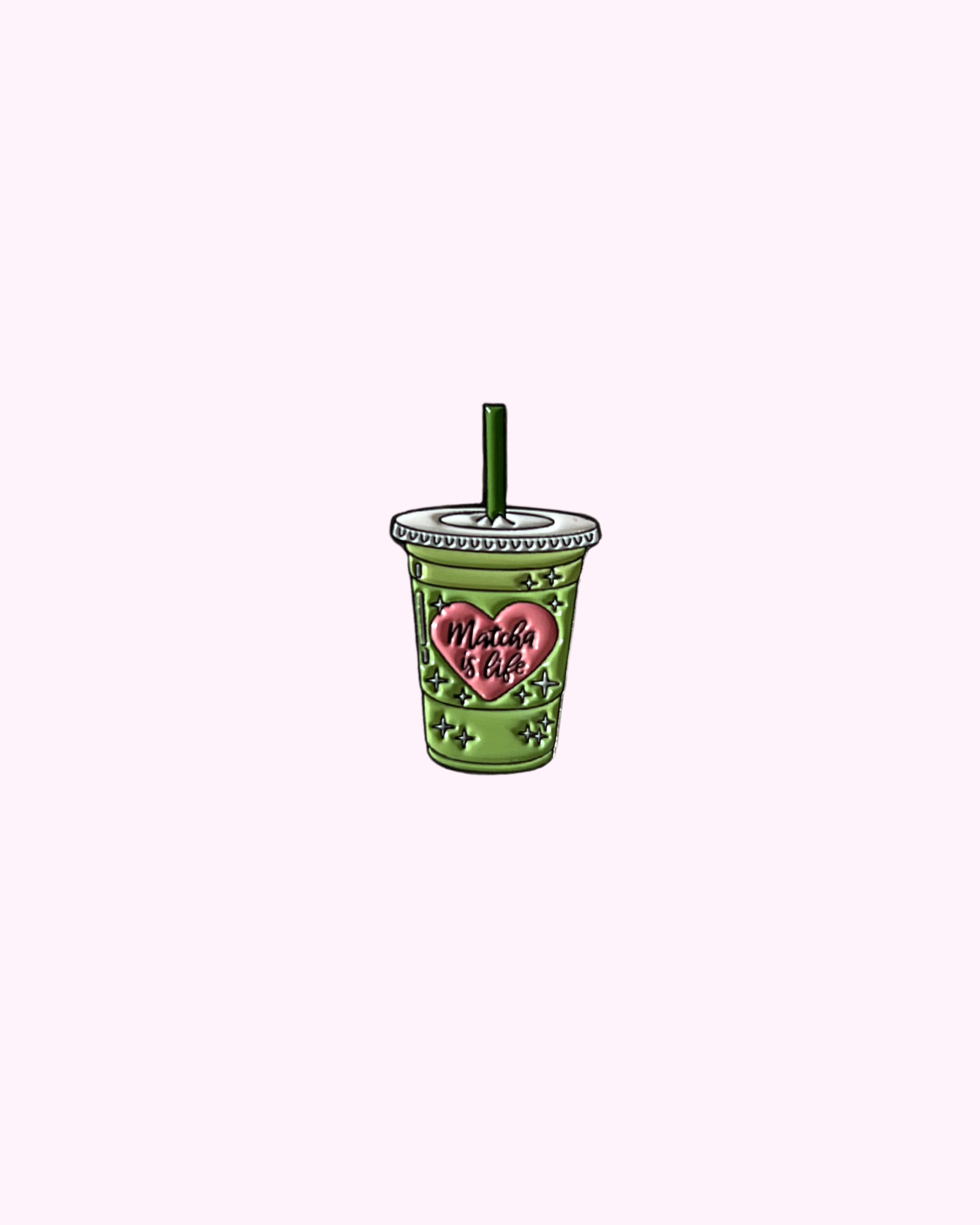 Sticker Métal Matcha Is Life