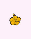Pins Hibiscus Jaune