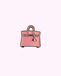 Metal Sticker - Pink Bag