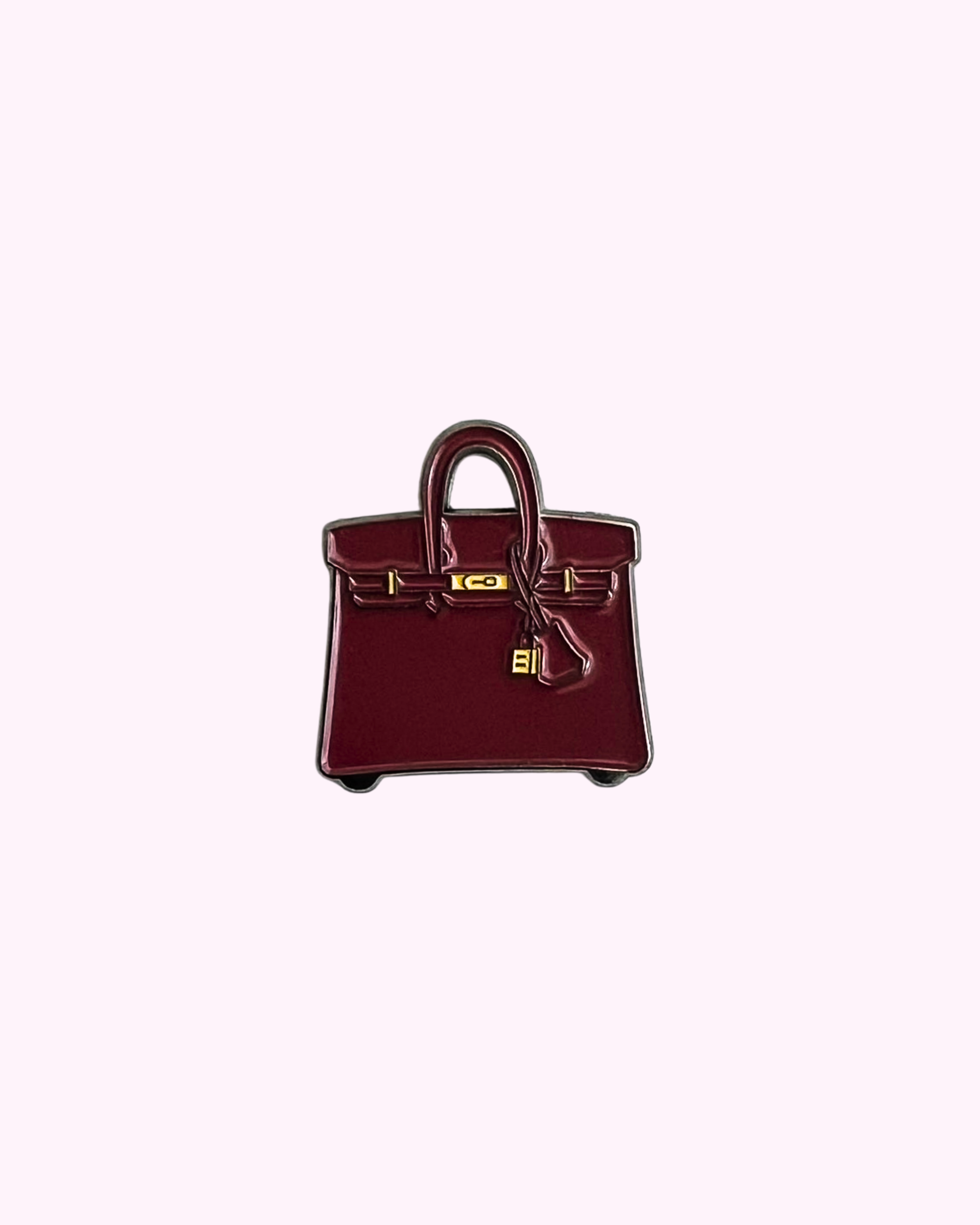 Sticker Métal Sac Rouge