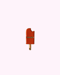Sticker Métal Orange Ice Cream