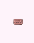 Sticker Métal Ticket To Happiness