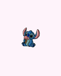 Sticker Métal Stitch Ice cream