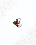 Sticker Métal Carte Algérie
