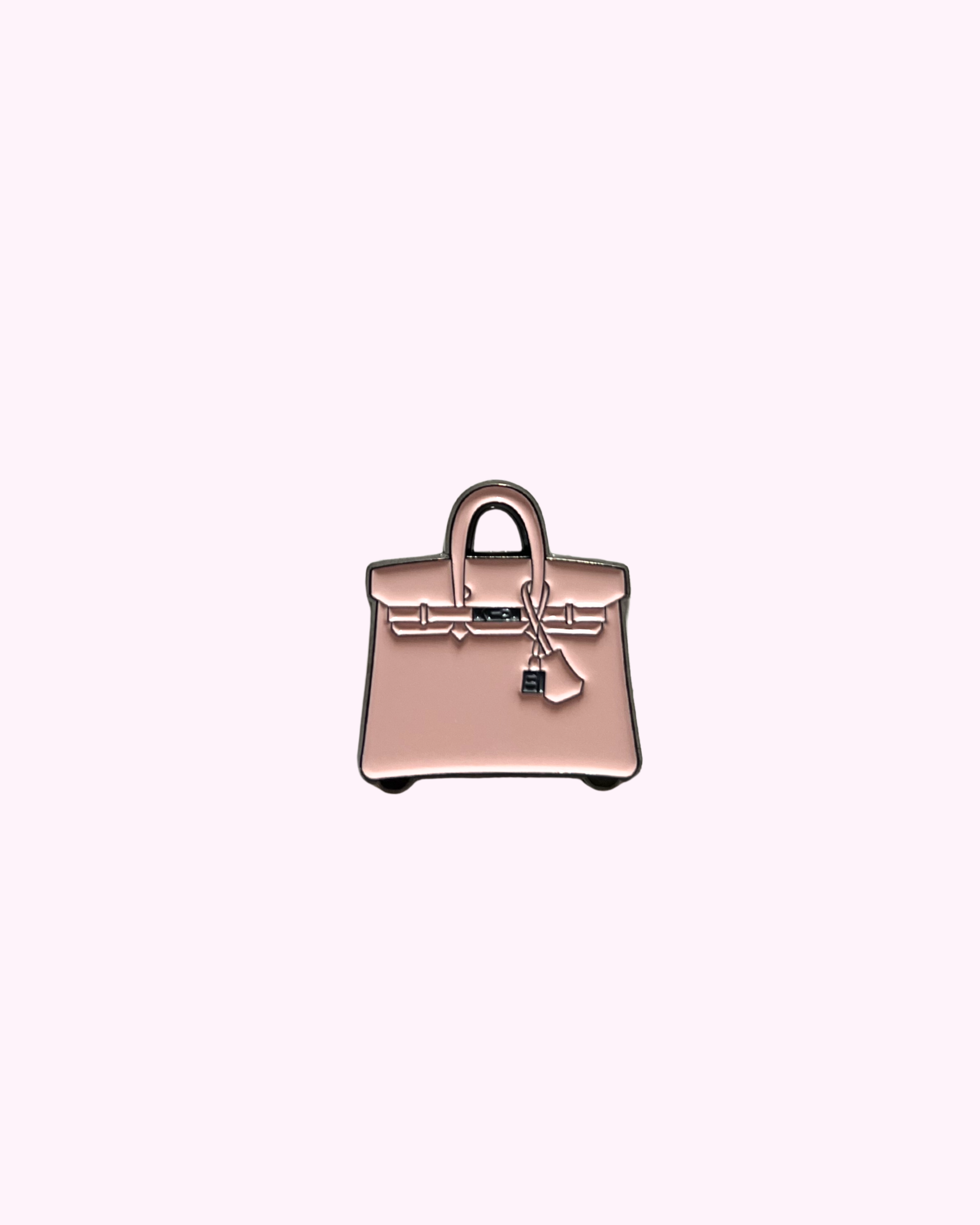 Sticker Métal Sac Baby Pink