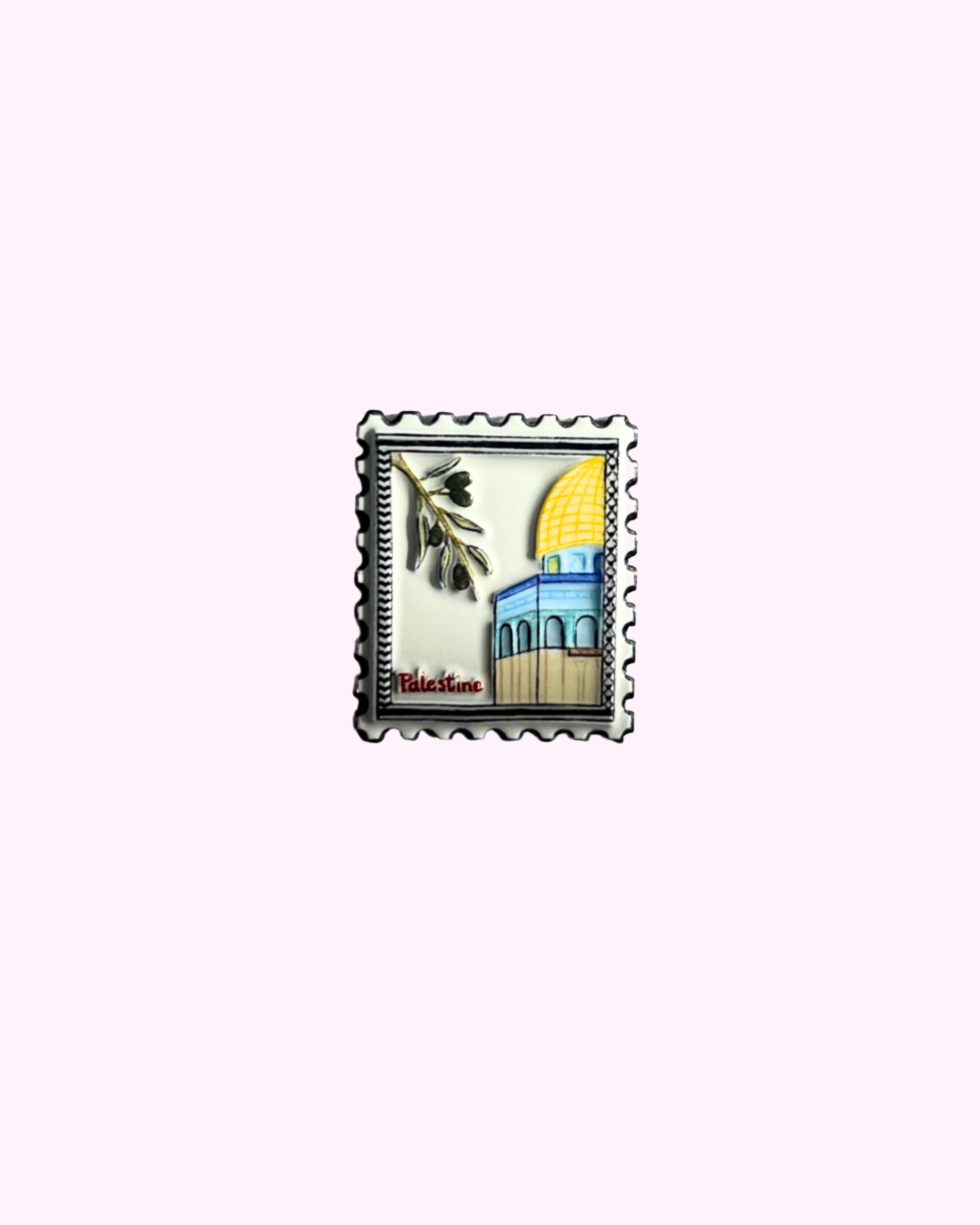 Metal Sticker – Al Quds Stamp