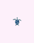 Sticker Métal Tortue de Mer