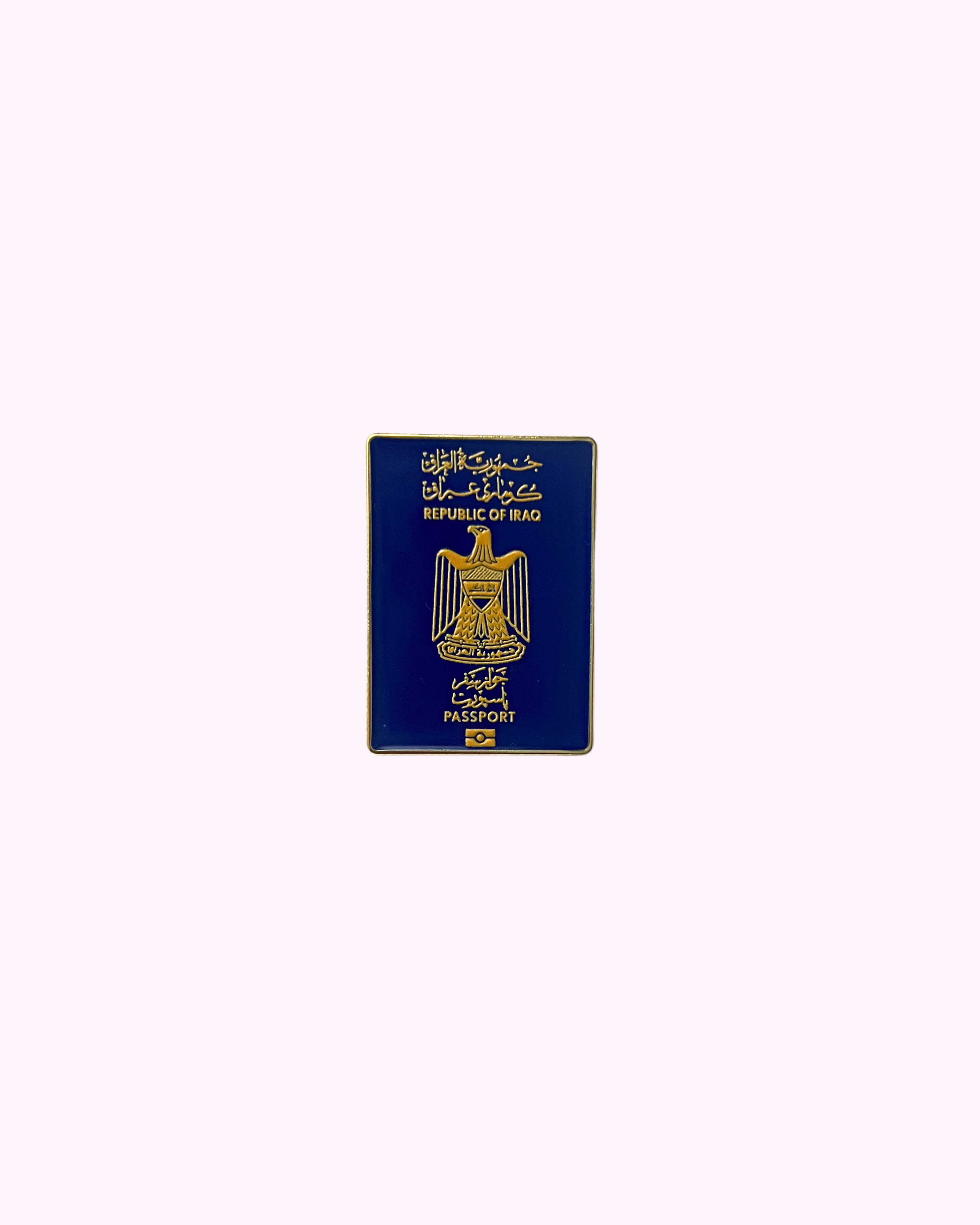Sticker Métal Passeport Irak