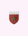 Sticker Métal Morocco